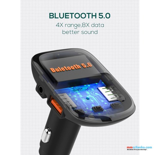 LDNIO C706Q 25W Bluetooth 5.0 Player Car Charger 